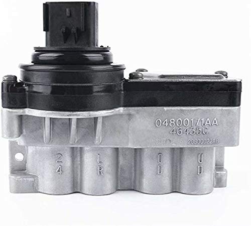 EMIAOTO Transmission Shift Solenoid Block Pack Replacement 04800171AA 42RLE for 2009-2010 Dodge-Chrysler & 2003-2006 Jeep Wrangler - Fix Rough Shifting & Improve Gear Performance