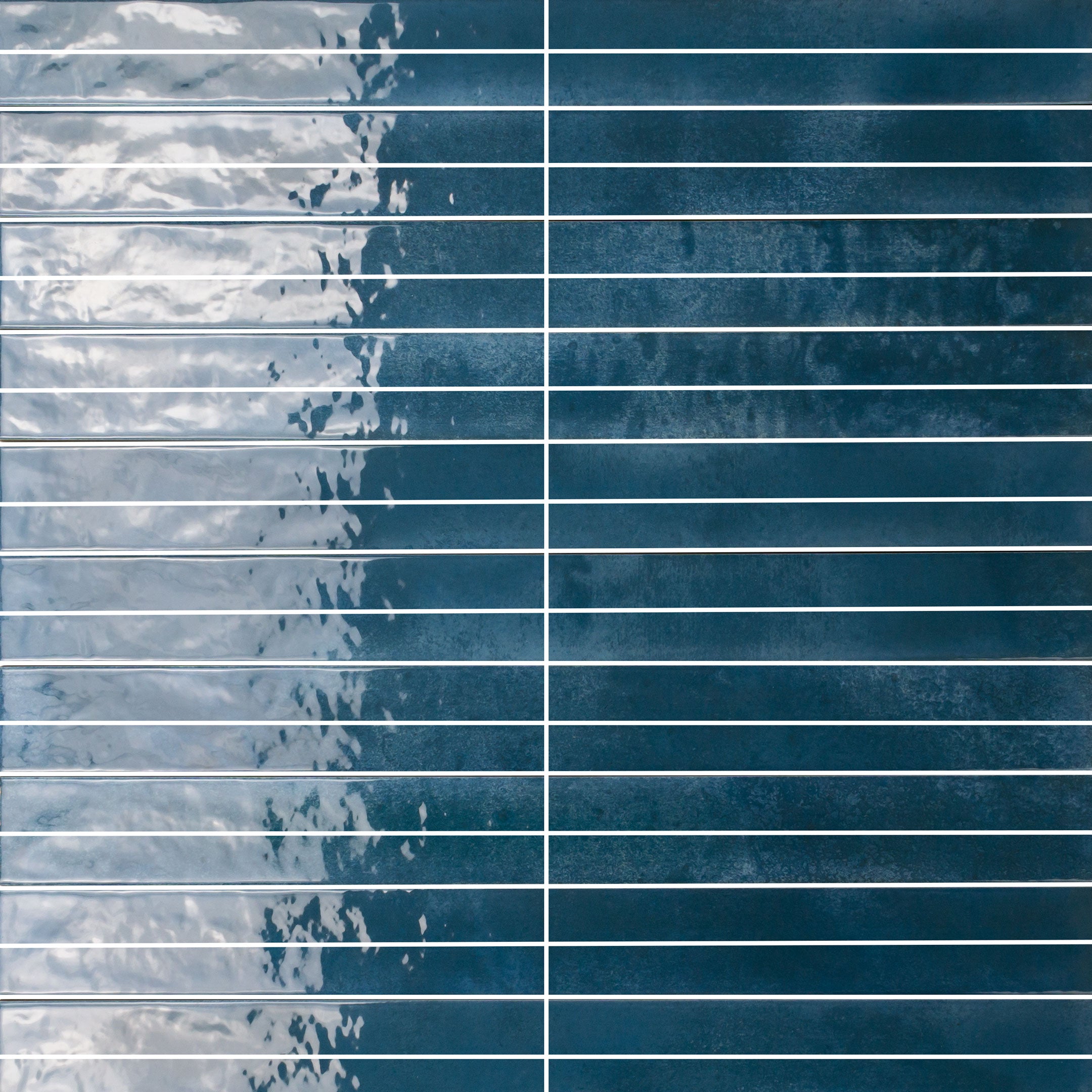 Makalu Zellige Porcelain Wall Tile - Spanish Chroma Handmade Glossy Finish for Kitchen Backsplash, Bathroom & Living Room Decor