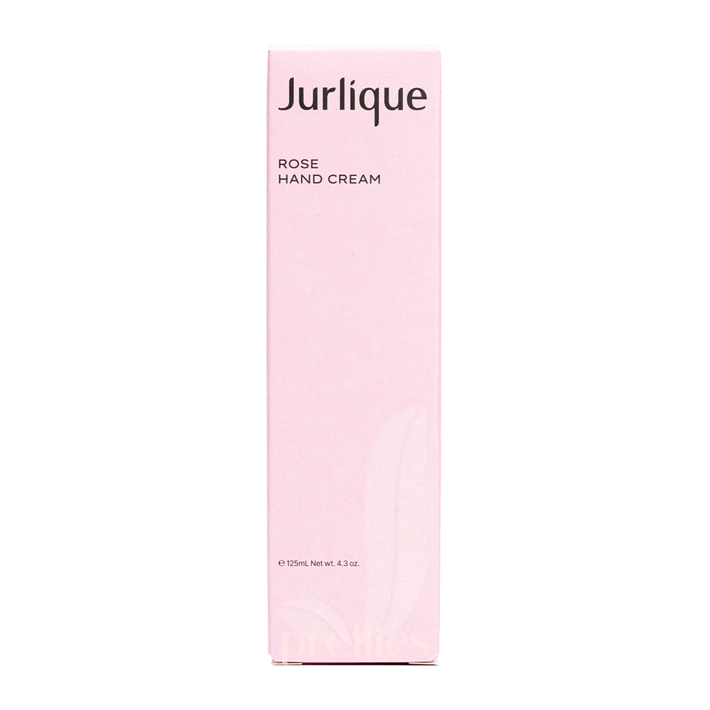 Jurlique Rose Hand Cream 125ml - Ultra Moisturizing, Nourishing Dry Skin Care with Natural Ingredients - Perfect for Daily Hydration, Gift Giving & Travel Essentials
