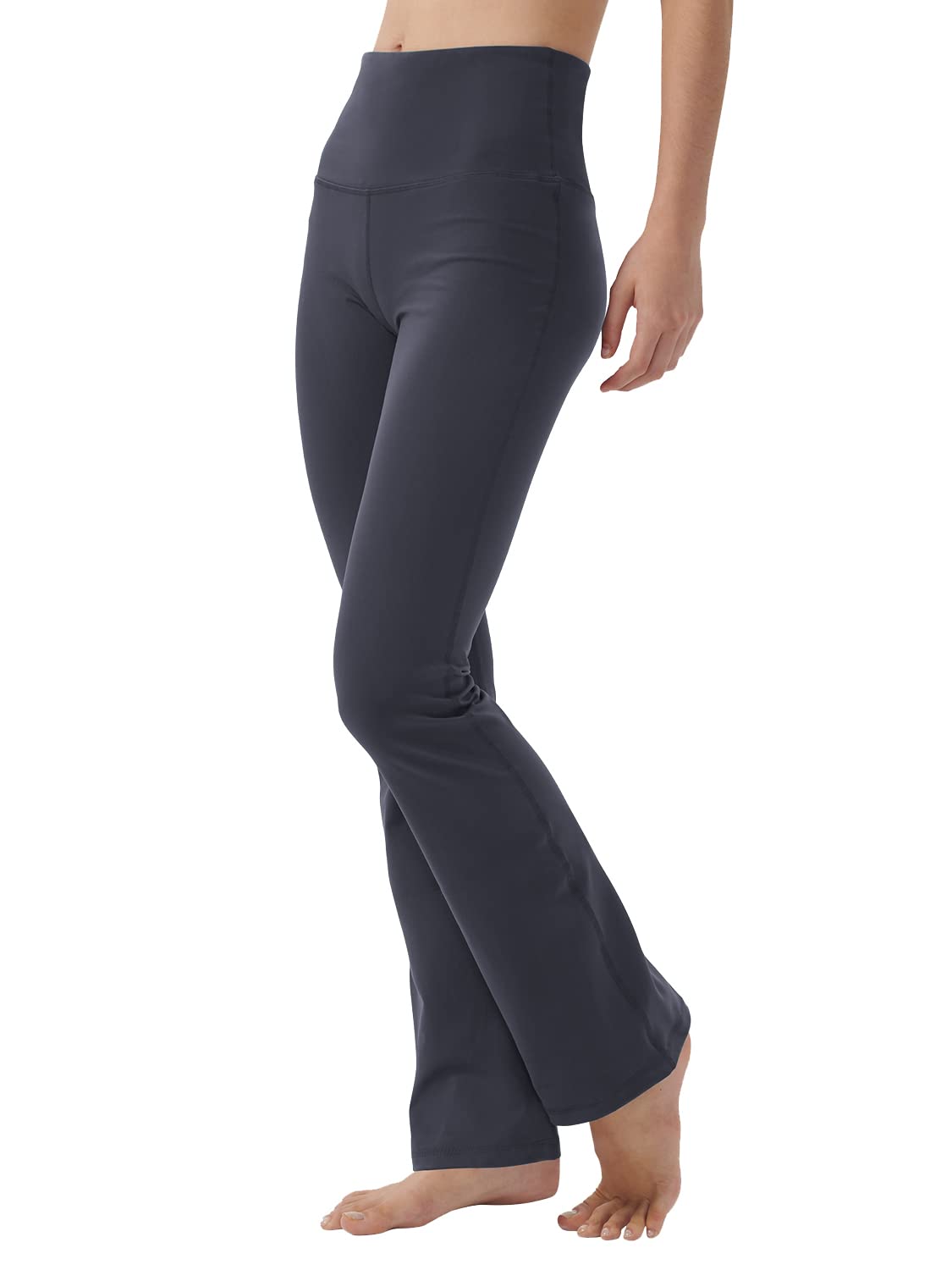 Bootcut Yoga Pants for Women with Hidden Pockets - High Waist Tummy Control Workout & Work Pants - Perfect for Yoga, Office & Casual Wear