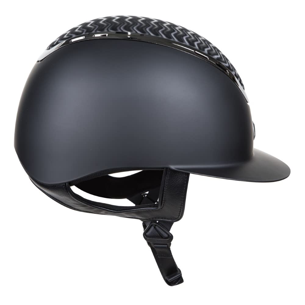 TuffRider Ultimate Wide Brim Equestrian Helmet for Horse Riding - ASTM/SEI Certified Safety Protection for English & Western Riding, Shows & Trail Rides