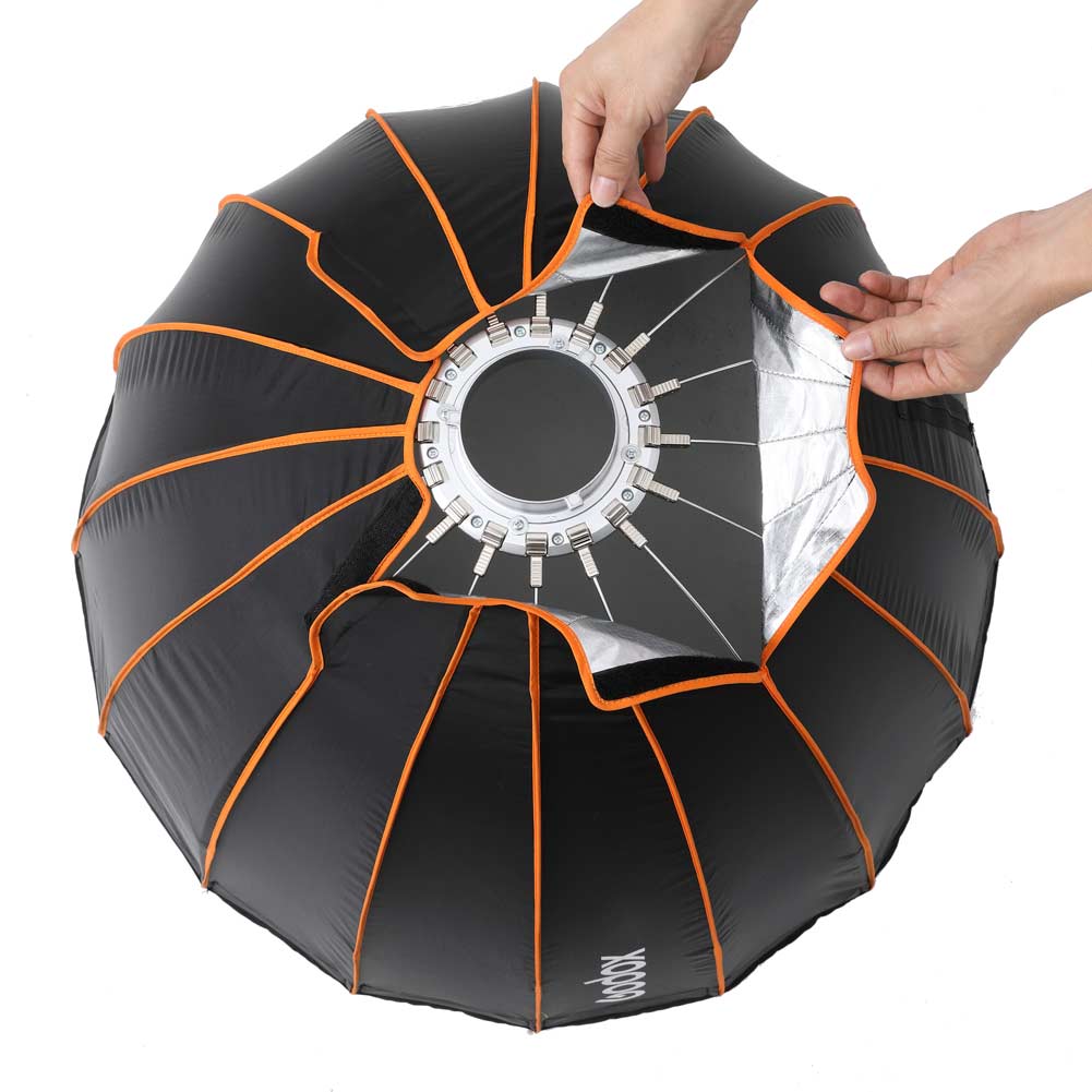 Godox QR P120 Quick Release Parabolic Softbox for Bowens Mount - Professional Photography Lighting Modifier for Portraits, Product Shoots & Studio Use (Demo Stock)