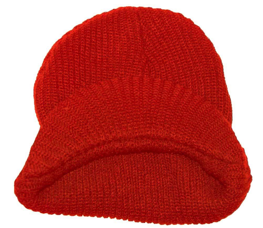 Best Winter Beanie Hat with Ribbed Waffle Cuff & Visor - Warm Knit Skull Cap for Men & Women - Perfect for Skiing, Snowboarding & Outdoor Activities