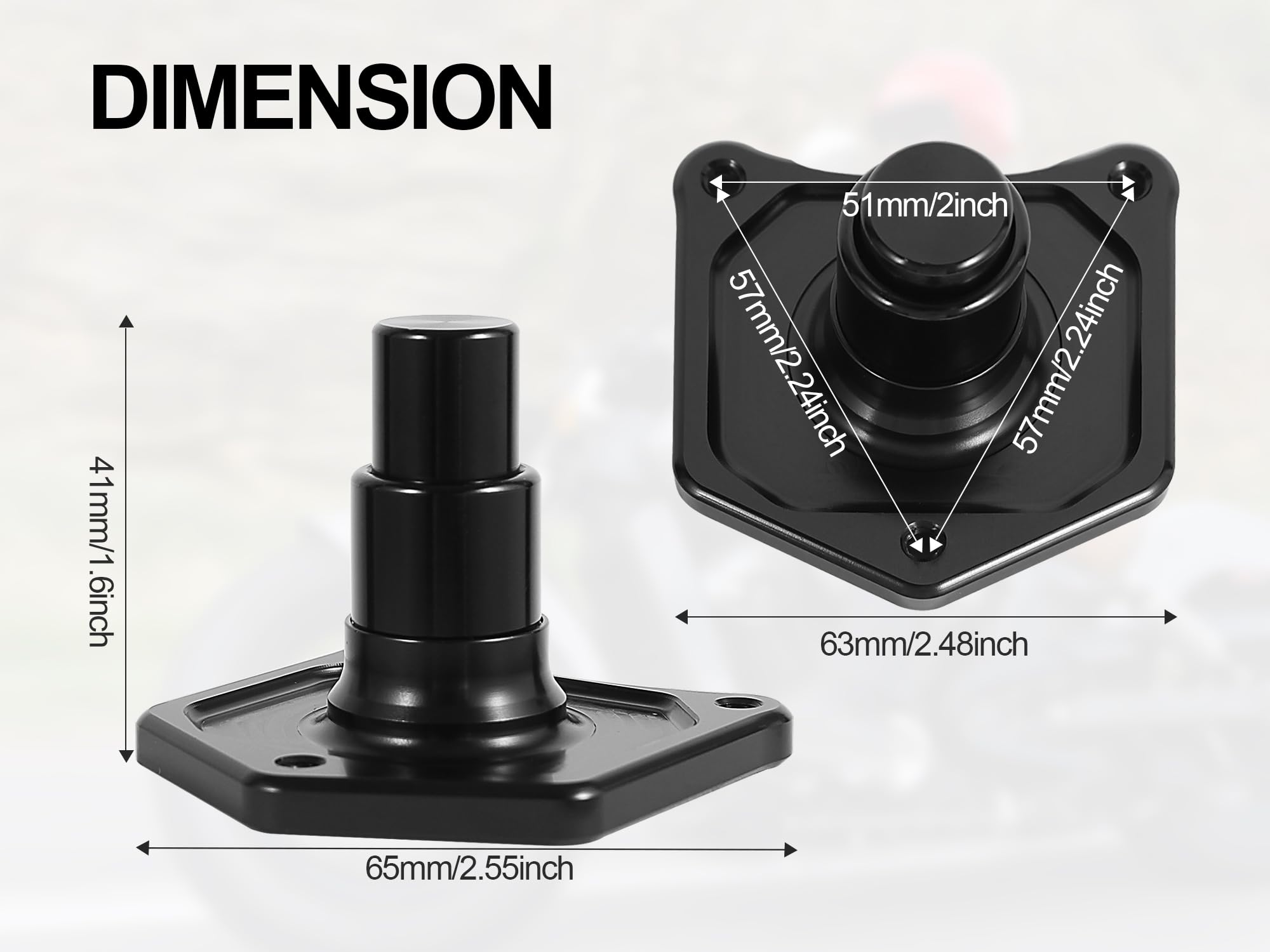 Black Push Button Starter Solenoid 1.2/1.4 kW Compatible with Harley Davidson Softail Dyna Sportster Big Twin 1991-2017 - Perfect for Motorcycle Repair & Electrical System Upgrades