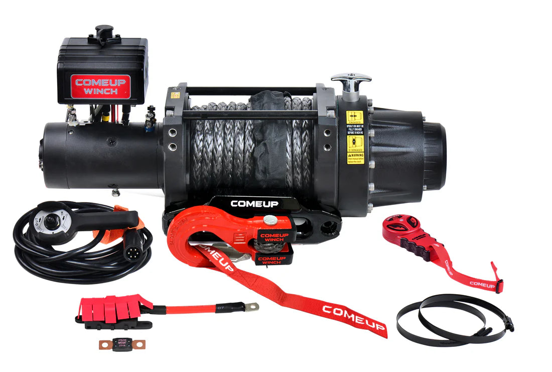 COMEUP SEAL 20.0rs Trail Edition Winch - Heavy Duty Off-Road Recovery Winch for Jeep, Truck & SUV - Perfect for Mud, Sand & Rocky Terrain Adventures