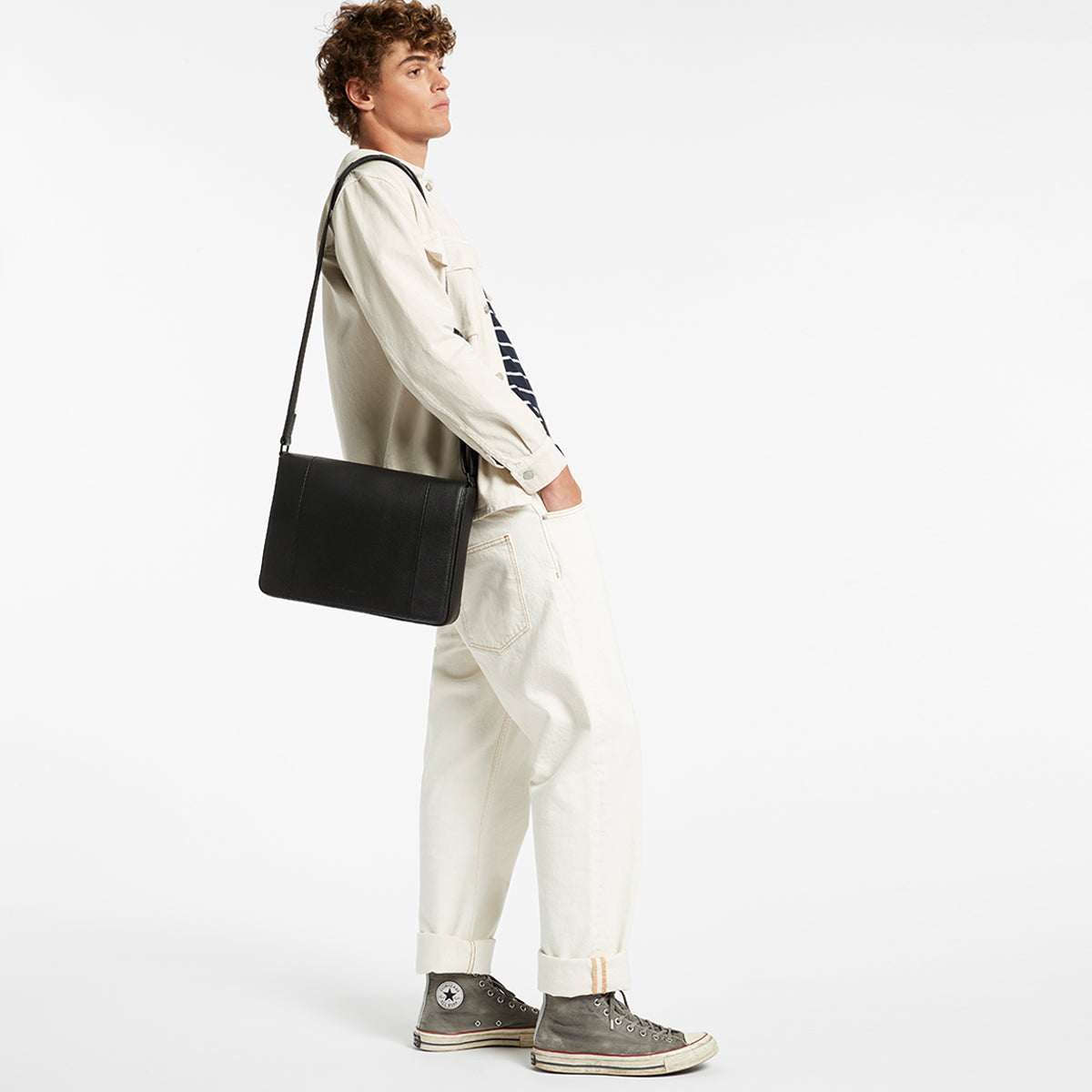 Set Your Sights Bag - Stylish Black Crossbody Purse for Women | Perfect for Work, Travel & Everyday Use
