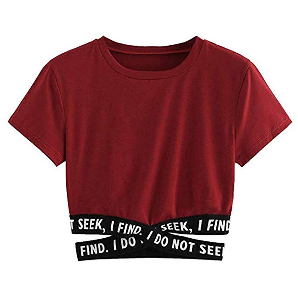 Women's Summer T-Shirts - Sexy Fashion Blouse with Long Sleeves, Solid White Cross Neck Top for Ladies | Perfect for Casual Wear, Date Night & Office Outfits