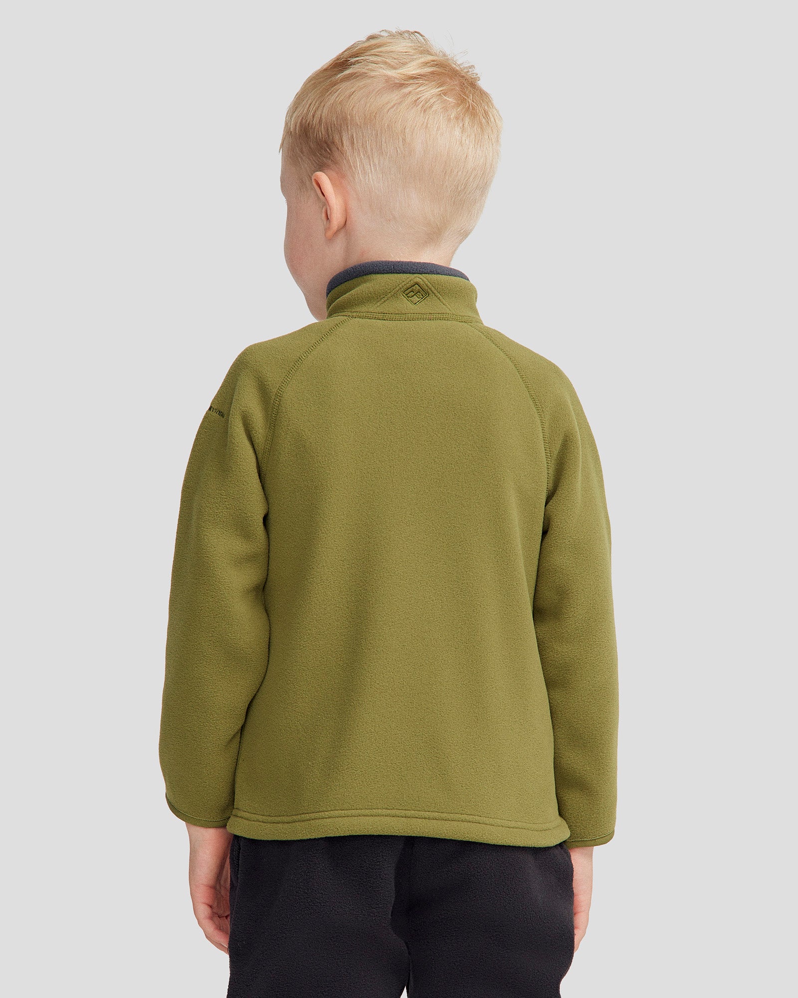 Kids' Ridge 100 PrimaLoft Bio Eco-Friendly Pullover Hoodie - Dark Fern Green - Warm Winter Jacket for Boys & Girls - Perfect for Outdoor Activities, School & Cold Weather Adventures