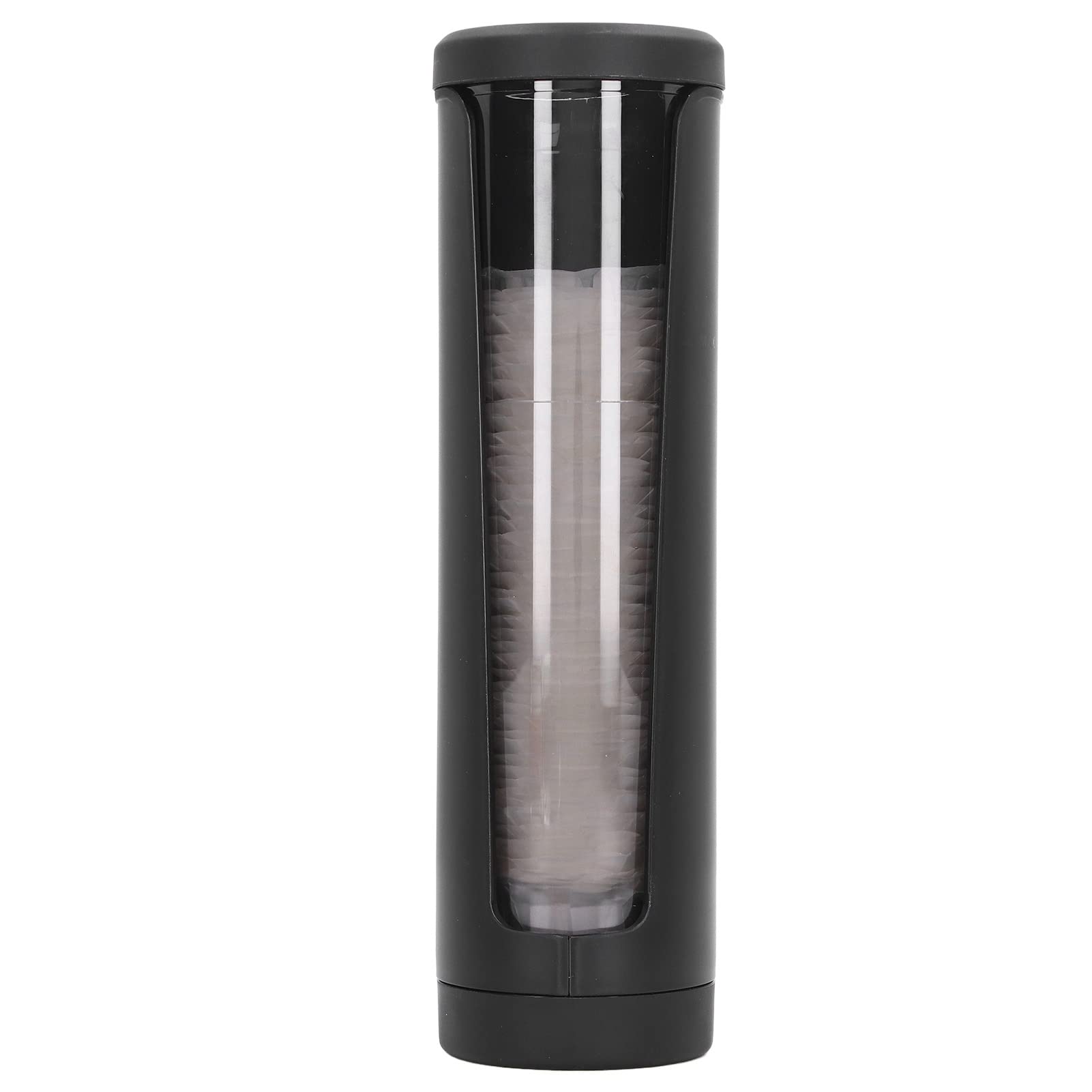 Wall Mounted Coffee Filter Cup Storage Box with 50 Paper Cups - Automatic Cup Dispenser for Home, Office & Hotel Use - Perfect for Kitchen, Break Room & Hospitality Settings