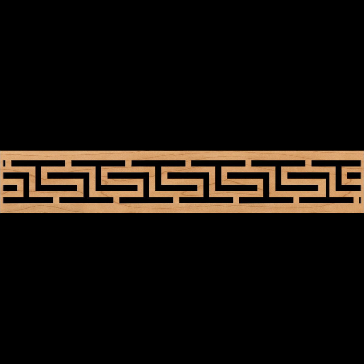 Tulum Fretwork Moulding - Handcrafted Wooden Wall Decor for Home & Office | Perfect for Bohemian, Coastal, and Modern Interior Design Styles