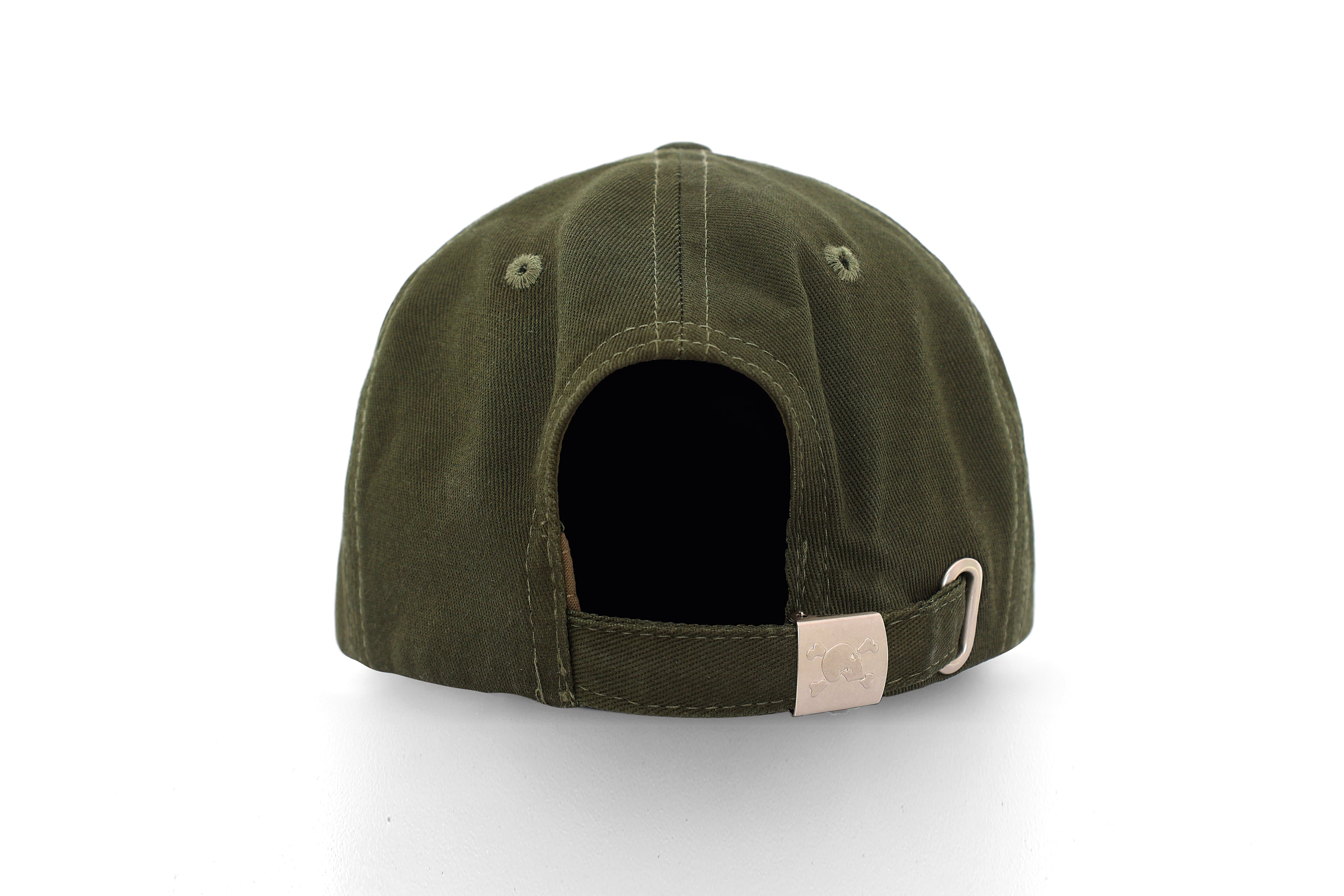 Limited Edition Pride Logo Hat in Army Green - Stylish LGBTQ+ Support Cap for Pride Parades, Festivals & Everyday Wear