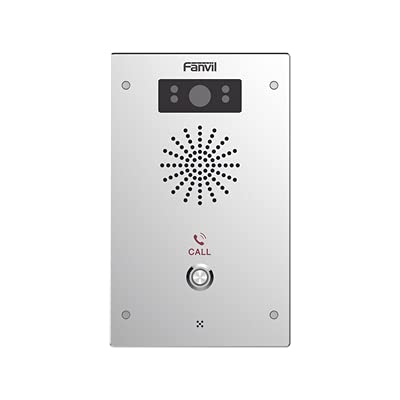 Fanvil i16v SIP Video Intercom Door Phone System - HD Video Doorbell with Two-Way Audio for Home & Office Security - Perfect for Apartment, Villa, and Business Entrance Monitoring