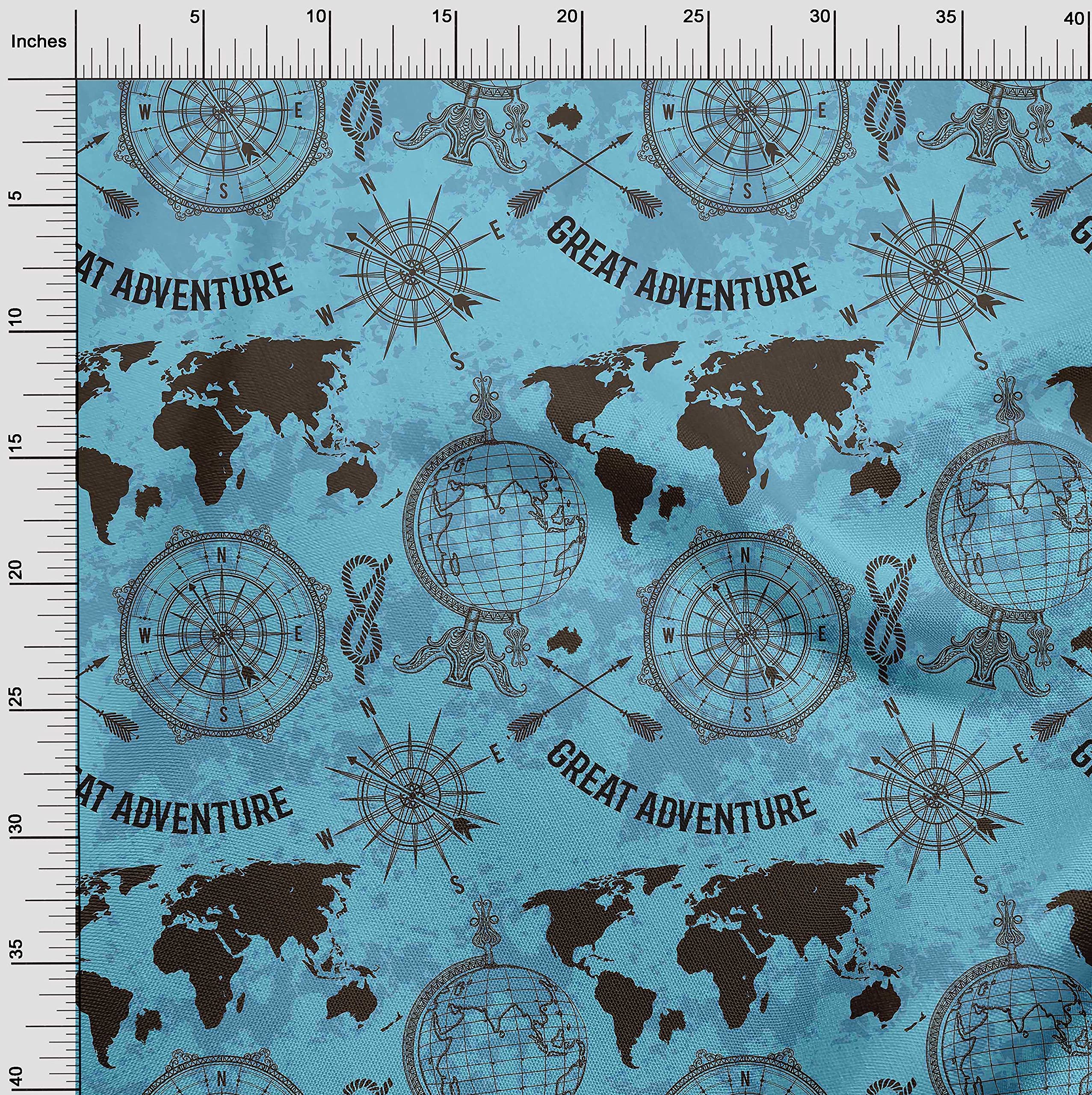 Premium Light Blue Cotton Jersey Fabric for Sewing - 58