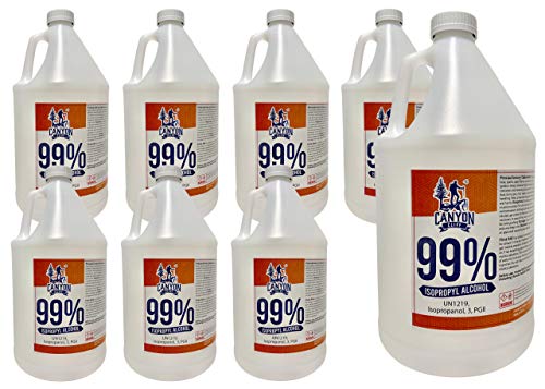 99% Isopropyl Alcohol for Cleaning & Disinfection - 16oz Rubbing Alcohol, Isopropanol for First Aid, Sanitizing, Electronics & Household Use