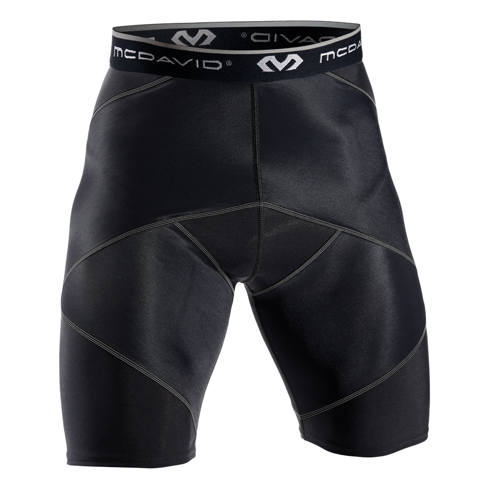 Cross Compression™ Short with Hip Spica - Post-Surgery Recovery & Sports Support Shorts for Men & Women - Ideal for Hip Surgery, Injury Rehabilitation & Athletic Performance