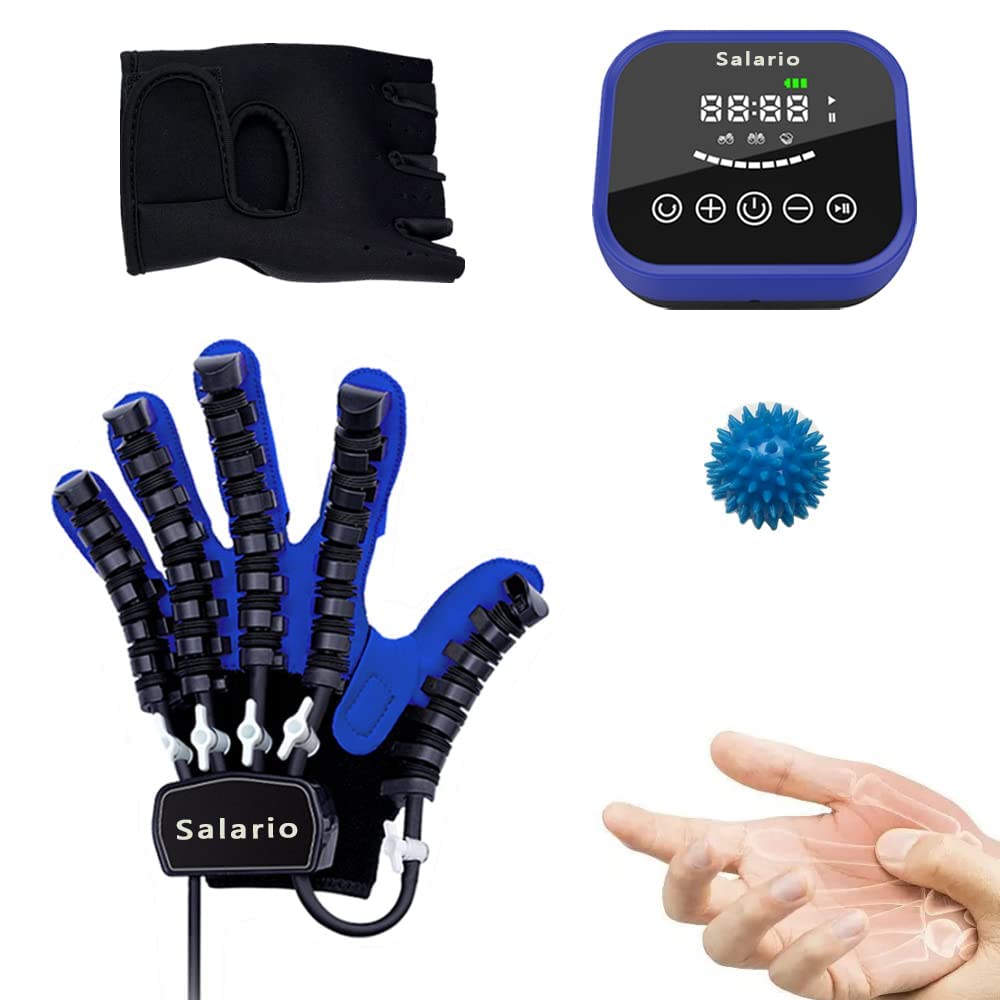 Robotic Rehabilitation Gloves for Hand & Finger Therapy - Stroke & Arthritis Recovery Exercise Equipment - Improve Mobility for Daily Activities & Post-Surgery Rehab