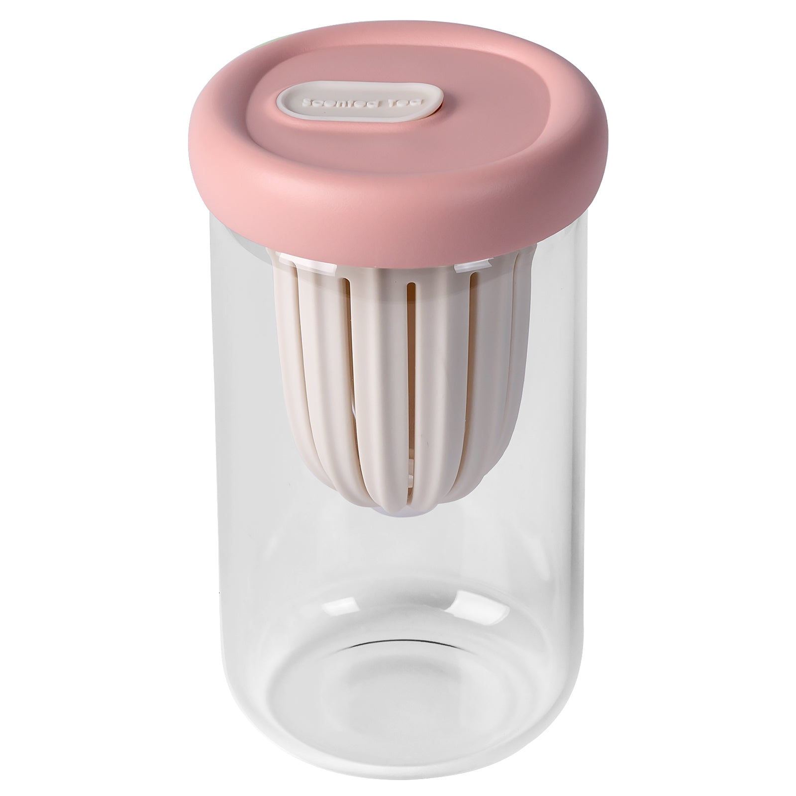 15Oz Glass Straw Cup - Reusable Eco-Friendly Drinking Cup for Smoothies, Iced Coffee & Cold Beverages - Perfect for Home, Office & Travel Use