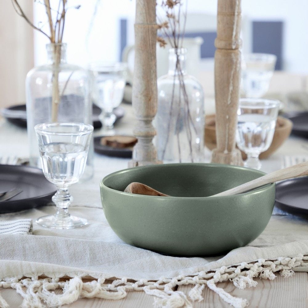 Casafina Pacifica Serving Bowl - Durable Ceramic Dish for Salads, Pasta & Snacks - Multiple Colors - Perfect for Dining, Entertaining & Family Gatherings