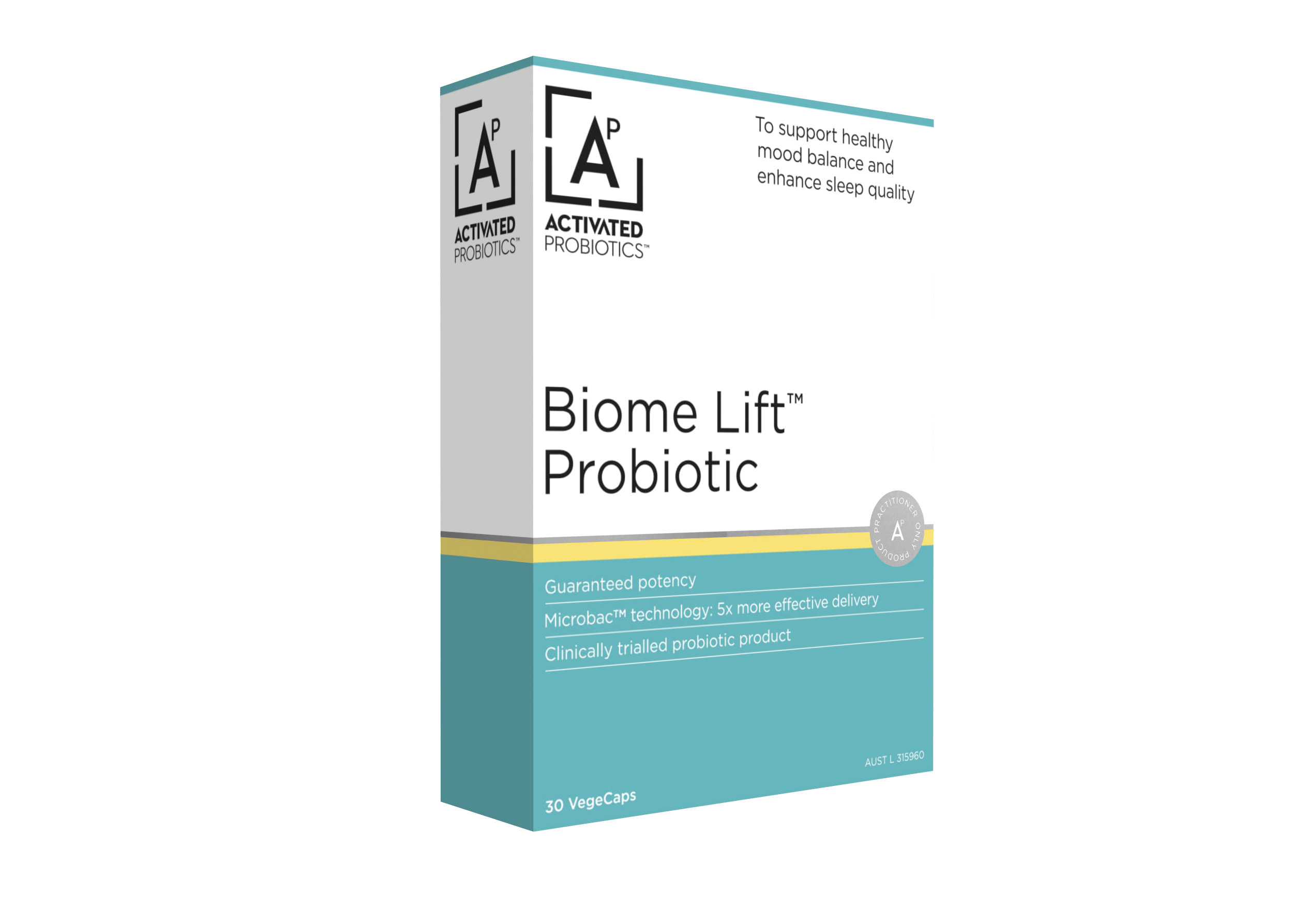 Activated Probiotics Biome Lift - Advanced Gut Health Supplement for Digestion & Immunity Support - Perfect for Daily Wellness Routine & Travel