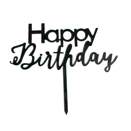 Black Cake Topper 10