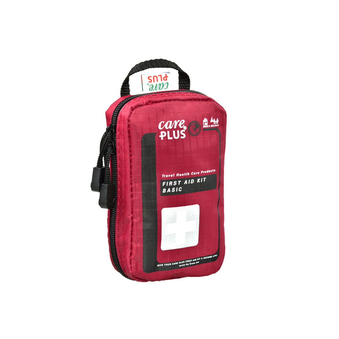 Careplus Basic First Aid Kit - 110 Pieces Emergency Medical Supplies for Home, Car, Travel & Workplace Safety | Compact First Aid Box for Cuts, Burns & Injuries