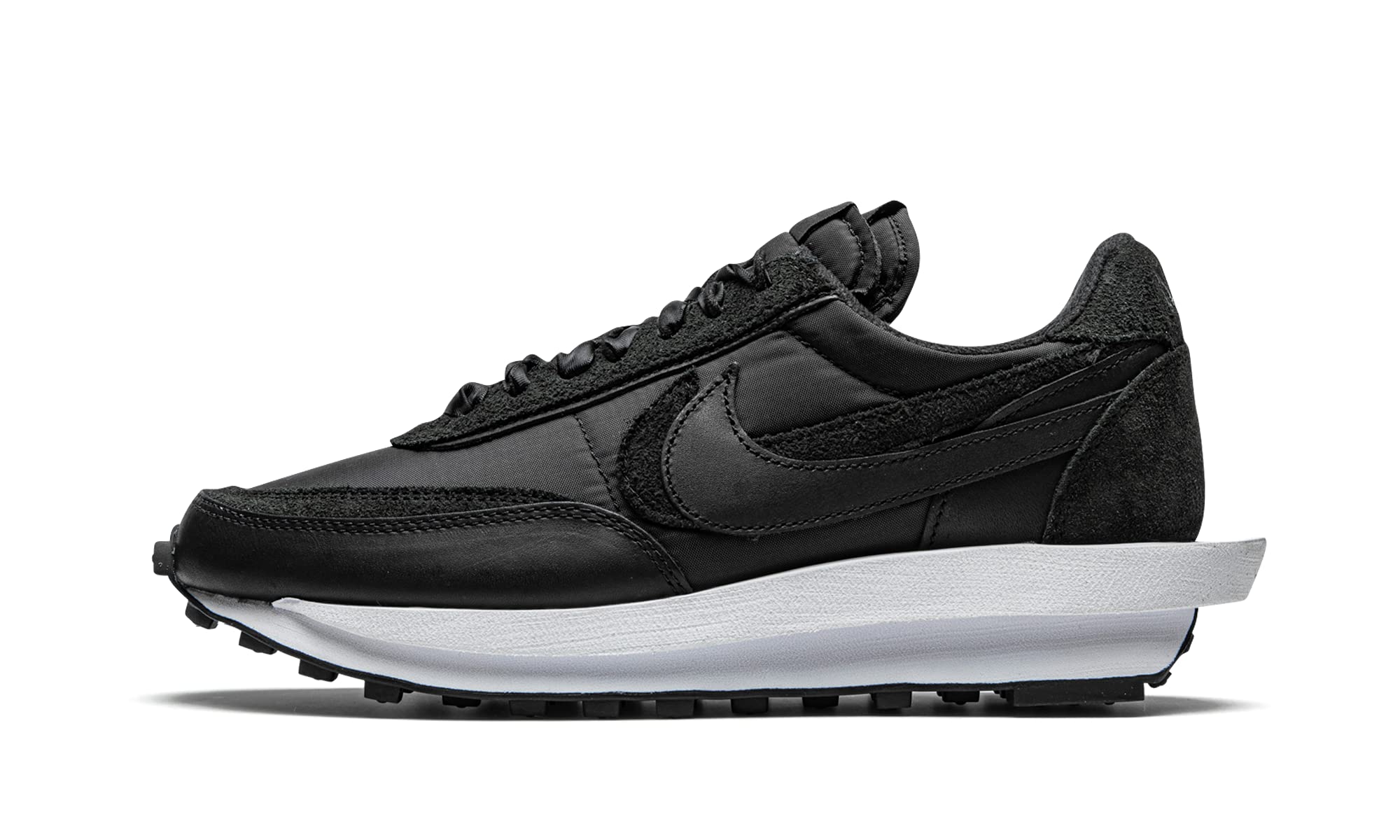 Nike LD Waffle Sacai Black Nylon Sneakers - BV0073-002 - Men's/Women's Running Shoes for Casual Wear & Street Fashion