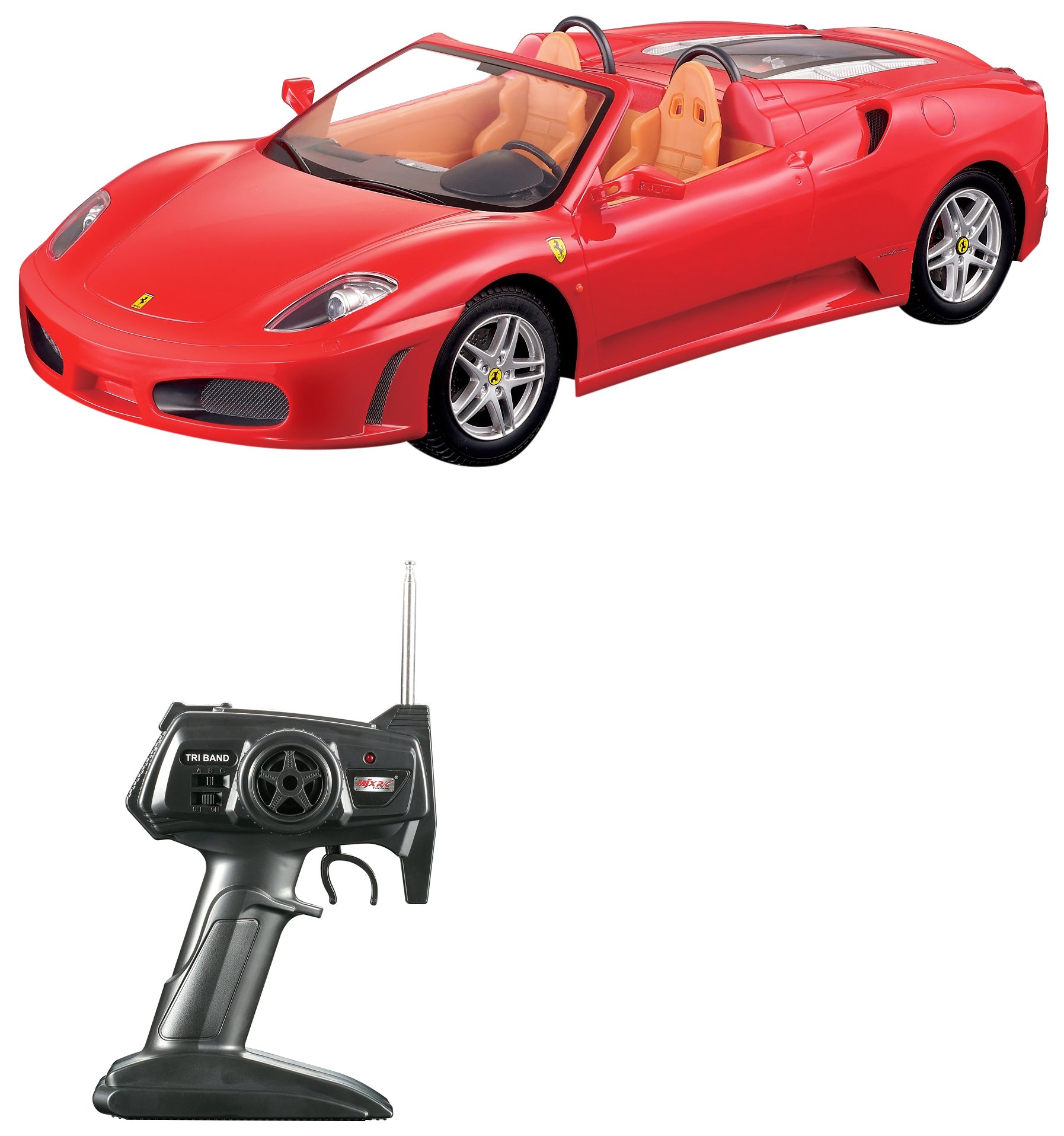 Braha Ferrari F430 Spider 1:14 Scale Remote Control Car - High-Speed Racing Toy for Kids & Adults, Perfect for Indoor & Outdoor Play, Birthday Gifts, and RC Car Racing Competitions