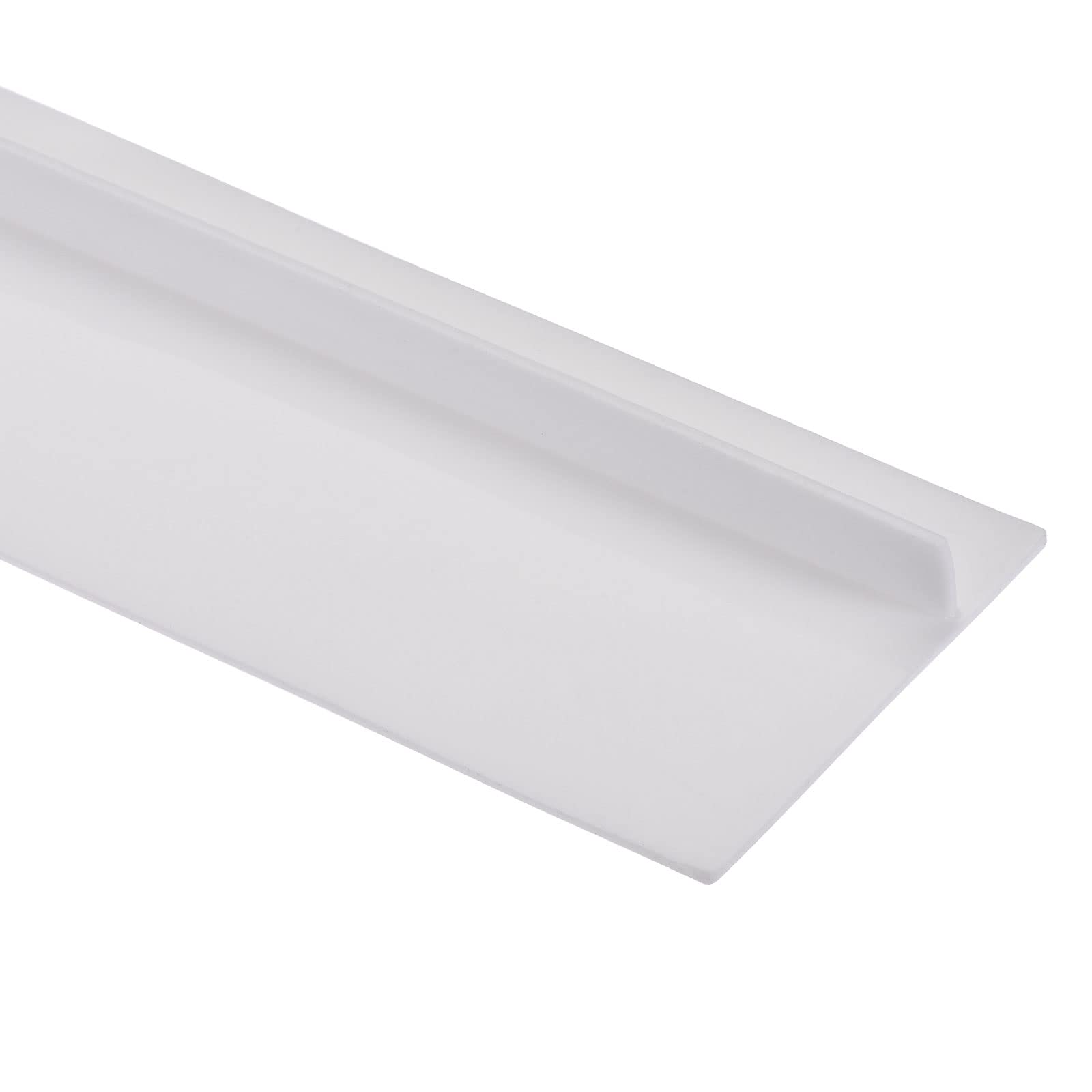 PATIKIL 24.4 Inch Heat Resistant Silicone Stove Gap Cover - White Oven Gap Filler Seal for Kitchen Countertops - Prevents Spills & Protects from Heat (Ideal for Gas/Electric Stoves, Easy Cleaning)
