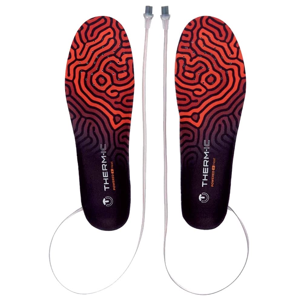Therm-ic Heat 3D Insoles for Men - Self-Warming Foot Warmers for Winter Hiking, Skiing & Cold Weather Outdoor Activities