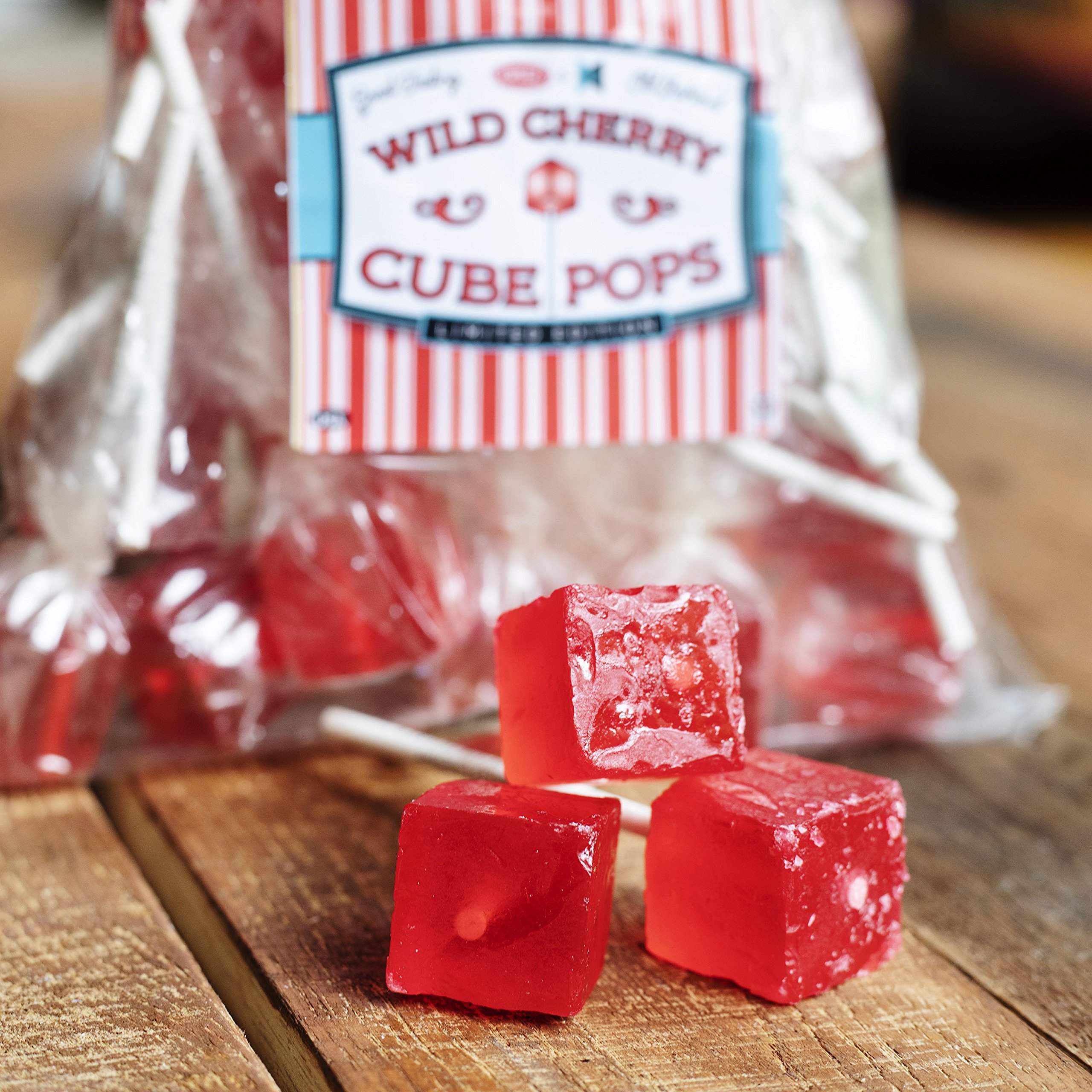 Espeez Hard Candy Cube Lollipops - 48 Count Bulk Pack of Individually Wrapped Old Fashioned Square Suckers in Grape Flavor | Perfect for Birthday Parties, Halloween Treats & Office Candy Bowls