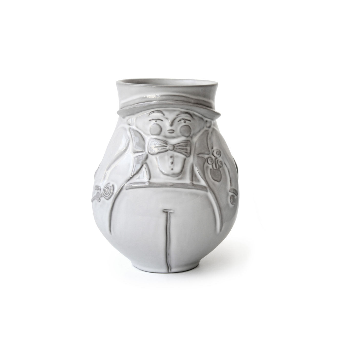 Utopia Pleasantly Plump Vase - Elegant Ceramic Flower Vase for Home Decor, Wedding Centerpieces & Office Desk Decorations