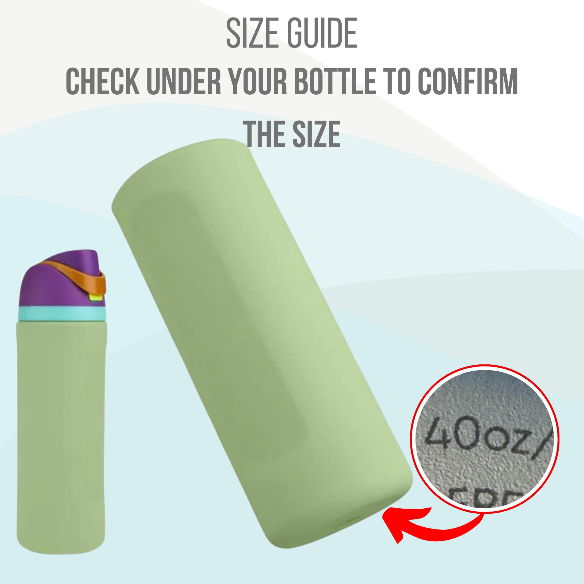 Owala FreeSip 40oz Water Bottle Handle - Durable & Ergonomic Design for Gym, Hiking, and Outdoor Adventures