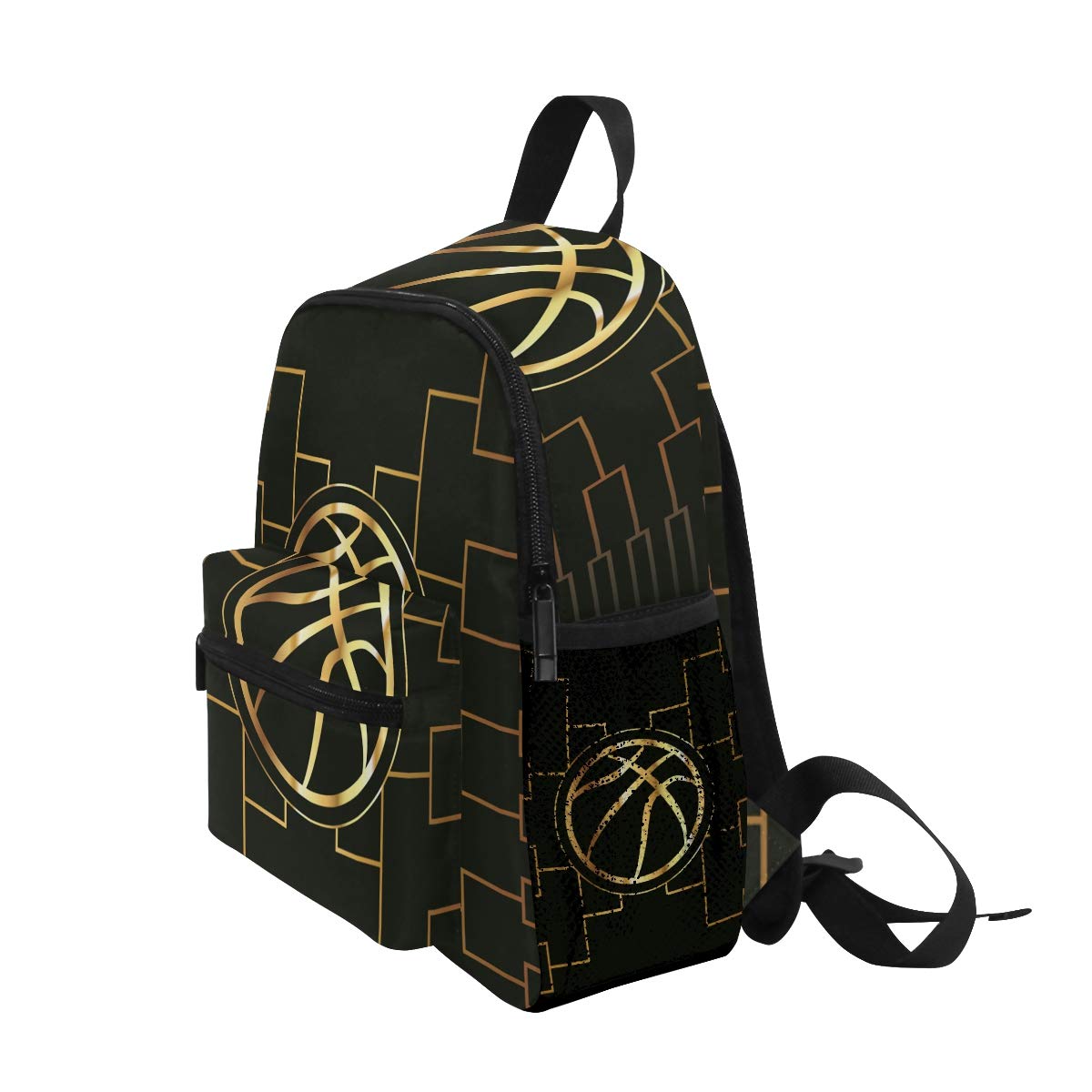 Kids Backpack with Adjustable Chest Strap - Lightweight School Bookbag for Kindergarten & Elementary Students | Perfect for Basketball Tournaments, School & Travel