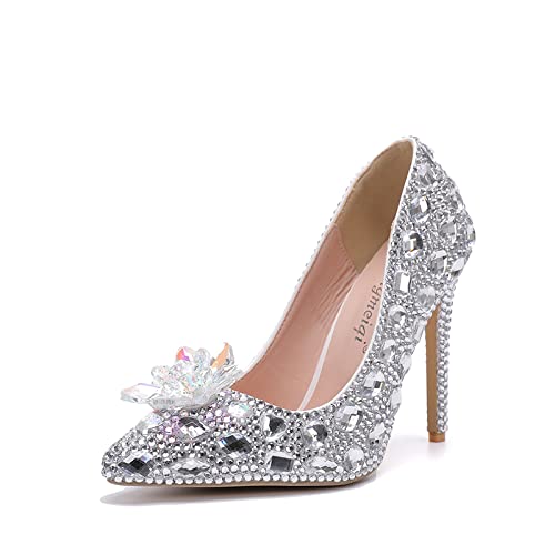 Elegant Women's High Heels & Bridal Shoes | Crystal Embellished Party Pumps & Comfortable Sneakers for Weddings, Dances & Special Occasions