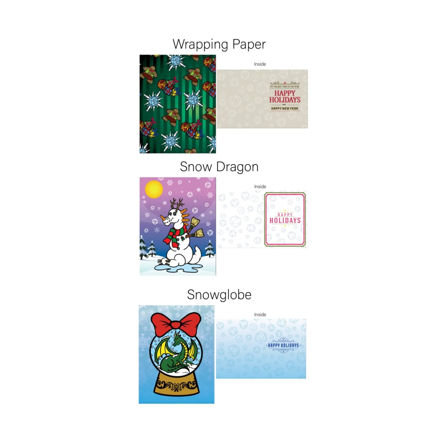 Foam Brain Games Holiday Cards 2020 - Fun Party & Gifts