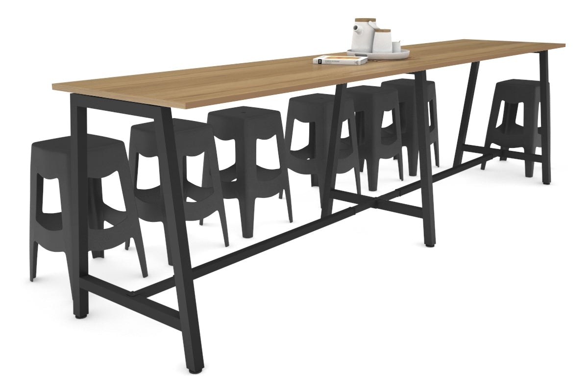 Quadro A Legs Large Counter Table - 3600L x 700W - Durable Metal Frame for Kitchen, Bar, Restaurant & Commercial Use