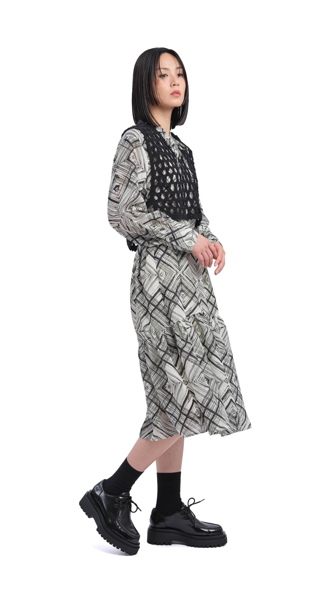 Stylish Platform Lace Up Derby Shoes for Women - Comfortable Chunky Heel Oxfords for Casual Outfits & Office Wear