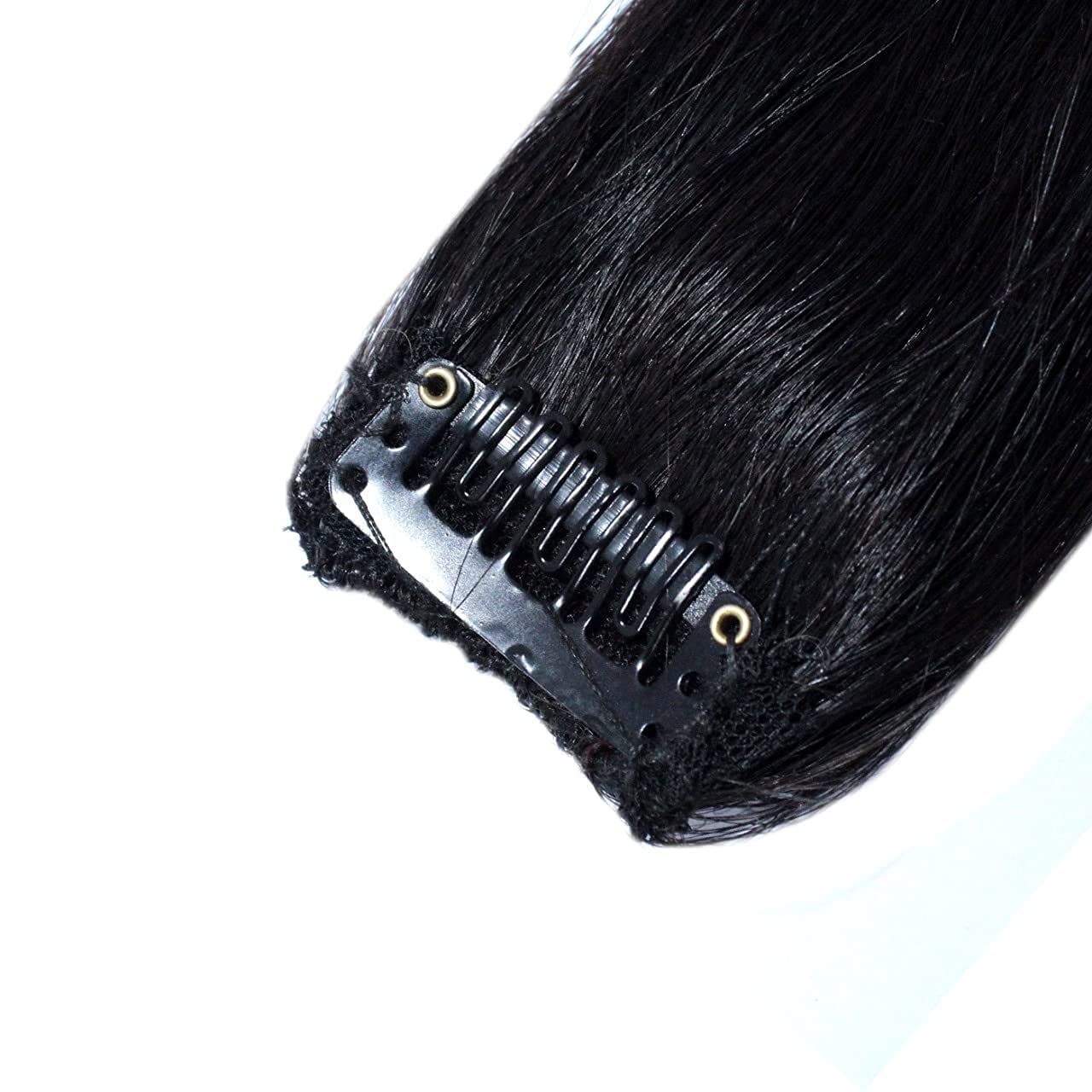 Kabello Invisible Hair Patch Single Clip Streak Human Hair Extension 16