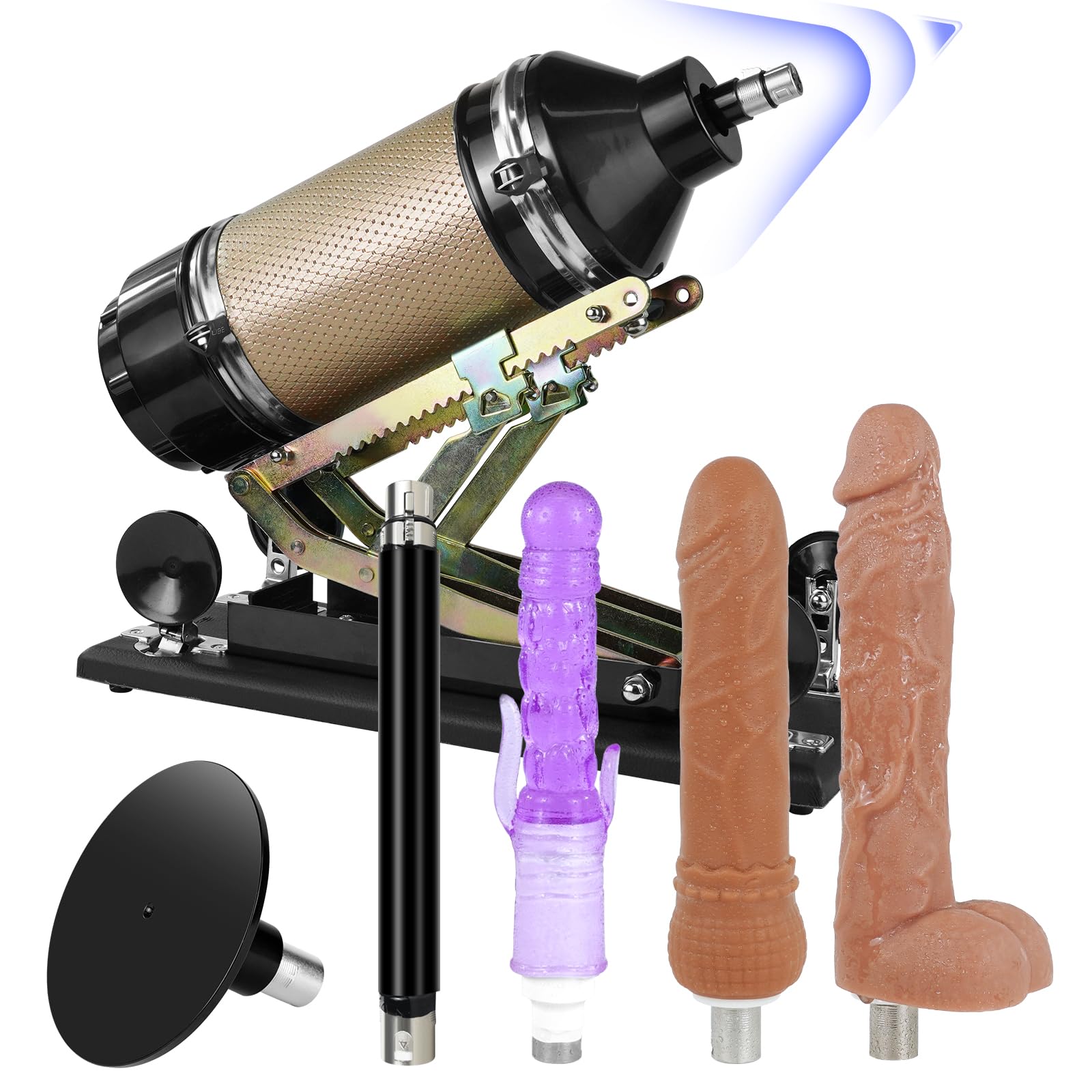 Automatic Thrusting Sex Machine for Women & Men - Powerful Dildo Machine with Adjustable Speed for Ultimate Pleasure | Perfect for Couples Play, Solo Stimulation & BDSM Scenes