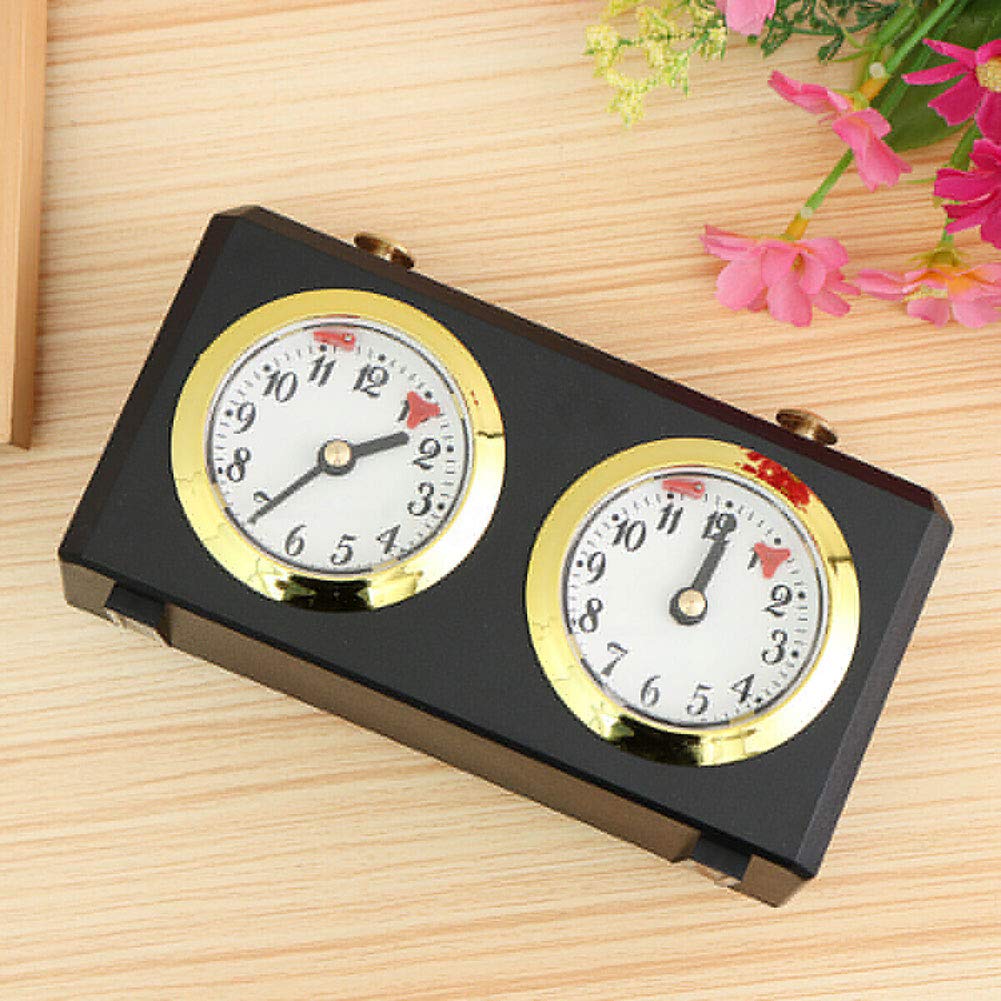 Professional Competition Mechanical Chess Clock - I-GO Analog Timer for International & Chinese Chess - Perfect for Tournaments, Clubs, and Home Games