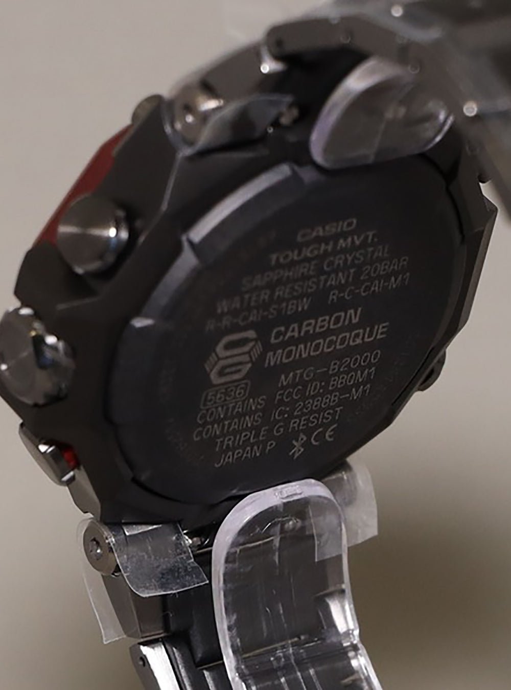 CASIO G-SHOCK MT-G MTG-B2000BD-1A4JF Shock-Resistant Solar-Powered Watch - Made in Japan, JDM - Perfect for Outdoor Sports, Hiking & Military Use