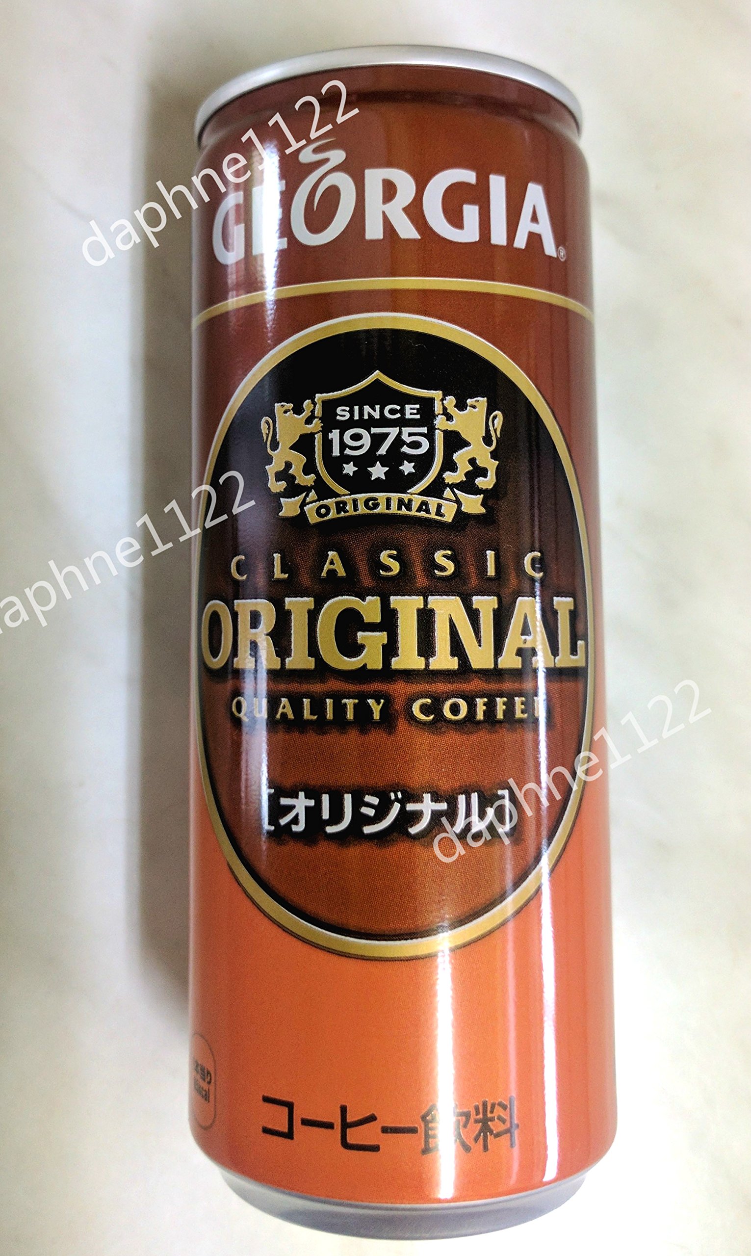 Original Georgia Coffee 250g (30 Cans) - Premium Instant Coffee for Home, Office & Travel - Rich Flavor & Aroma