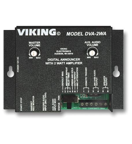 Viking Electronics DVA-2WA Call Hold Device with LED Indicator - Professional Telephone Hold Module for Business Offices (VK-DVA-2WA) - Perfect for Conference Calls & Customer Service Centers