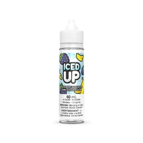 Premium Blackberry Banana Ice E-Liquid - 60mL Bottle | Refreshing Vape Juice for All-Day Enjoyment | Perfect for Relaxation & Social Vaping