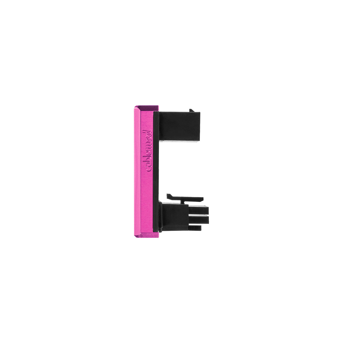 CableMod 12VHPWR 180 Degree Angled Adapter - Variant A (Pink) | High-Speed PCIe Power Connector for NVIDIA RTX 4090/4080 GPUs | Perfect for Compact PC Builds & Cable Management