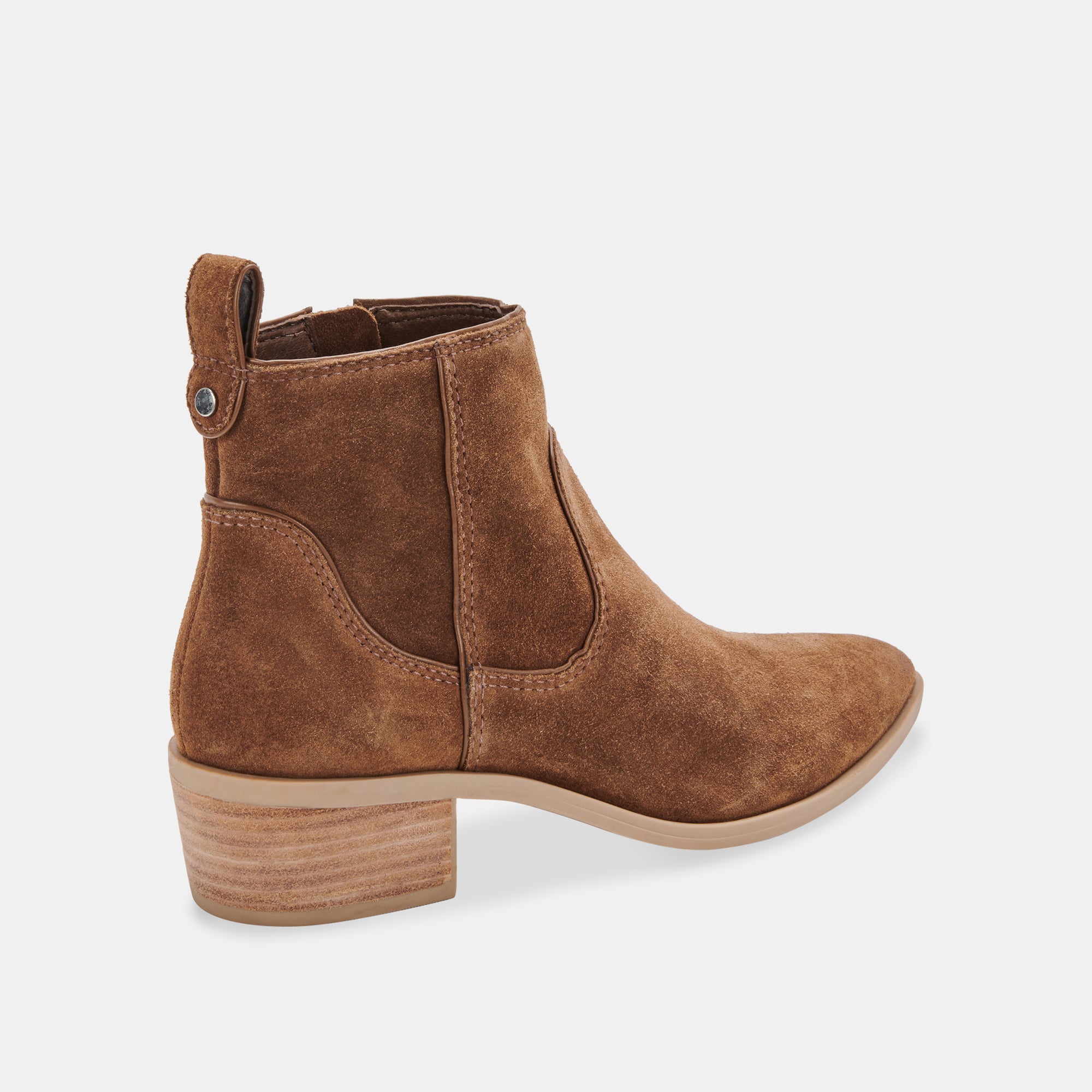 ABLE BOOTIES DK BROWN SUEDE - Women's Comfortable Winter Booties for Casual Wear & Outdoor Activities