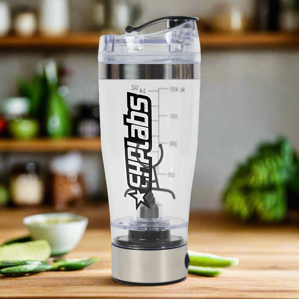 EHP 450ml Electric Protein Shaker Bottle - Portable Mixer for Protein Powder, Pre-Workout & Smoothies - Perfect for Gym, Fitness & Travel