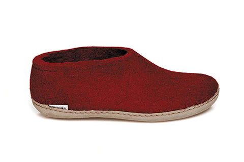 Glerups Wool Slippers for Men and Women - Comfortable Indoor/Outdoor House Shoes for Relaxation at Home or Cozy Winter Wear