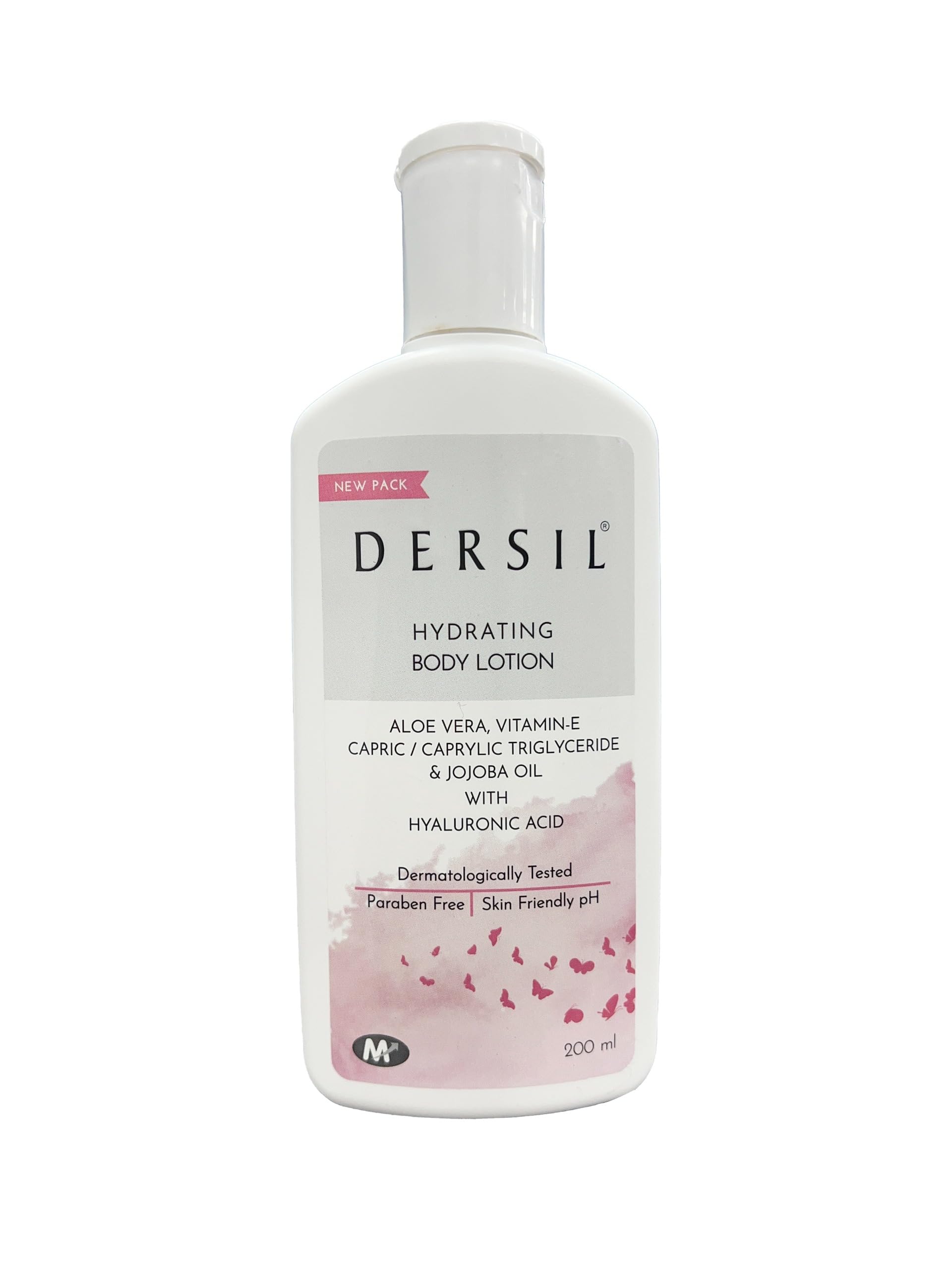 DERSIL Hydrating Body Lotion 200ml - Deep Moisturizing & Nourishing for Dry Skin | Perfect for Daily Use, After Shower & Winter Care