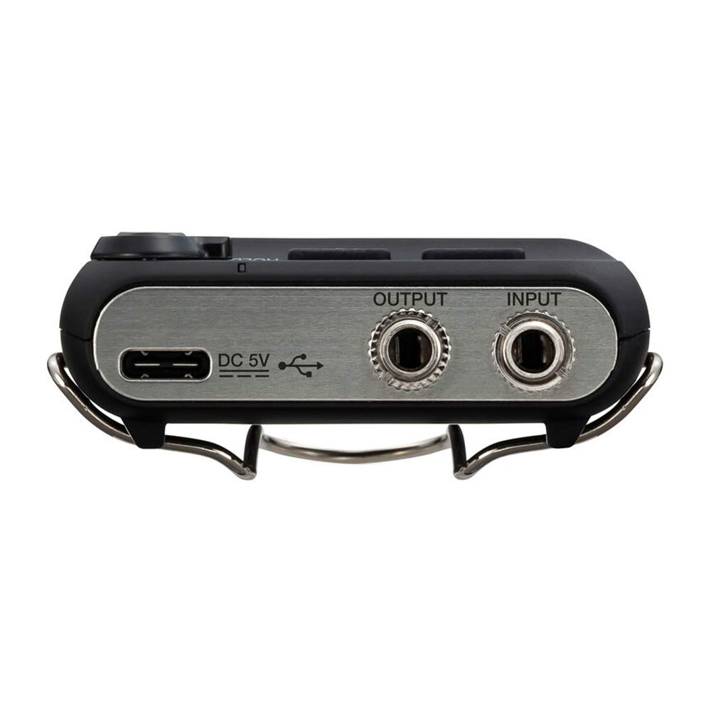 Zoom F2-BT Ultracompact Bluetooth Field Recorder with Lavalier Mic - 32GB Memory Card & Windbuster Included - Perfect for Podcasting, Interviews, and On-the-Go Recording
